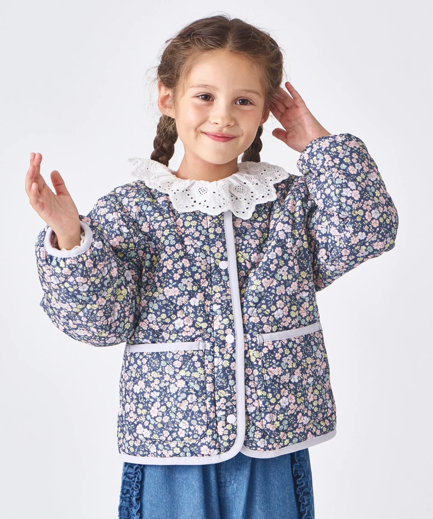 Двусторонняя куртка Ever Closet, Navy