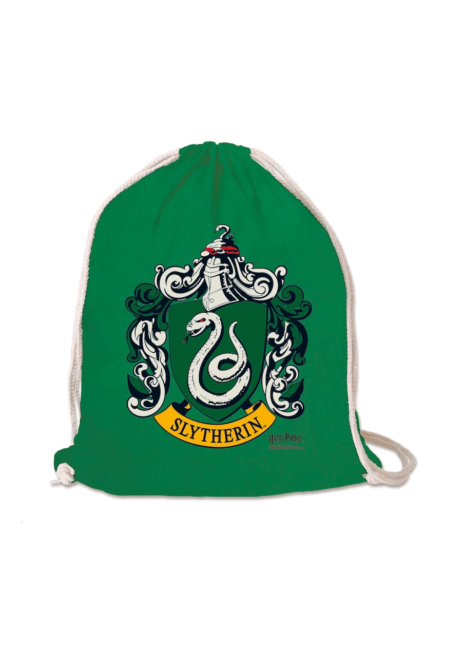 

Спортивная сумка LOGOSHIRT Harry Potter - Slytherin Logo, зеленый