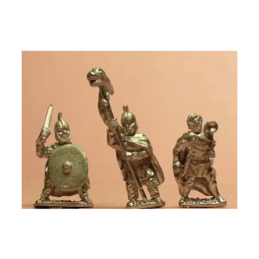 

Командный пакет — офицеры, драконарии и музыканты, Ancient Miniatures - Roman - Imperial - Late (15mm)