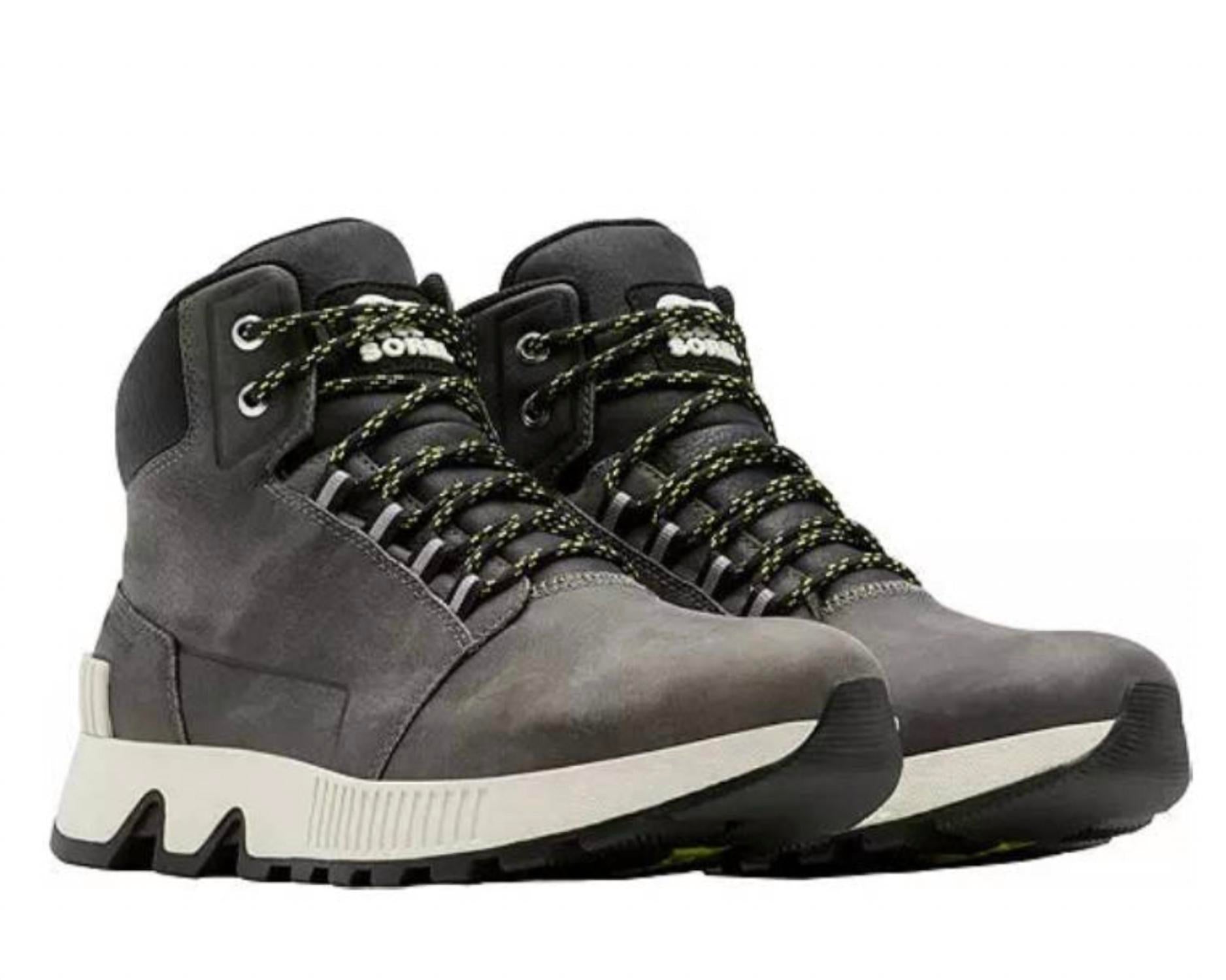

Кроссовки Men Mac Hill Lite Mid Plus Waterproof Boots In Quarry/black Sorel, Quarry/Black