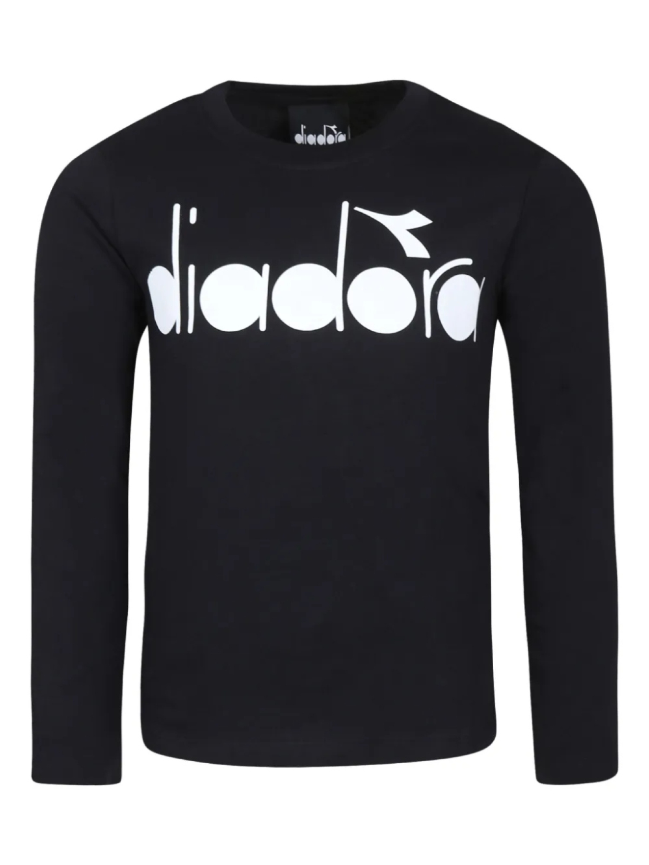

Футболка Diadora Junior с логотипом, черный