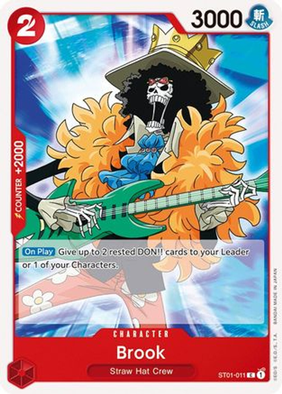 

Карточная игра Brook (ST01-011) Starter Deck 1: Straw Hat Crew