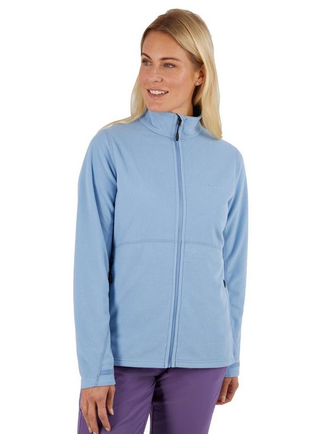 

Женская флисовая куртка с микрорешеткой Rohan, цвет Drift Blue