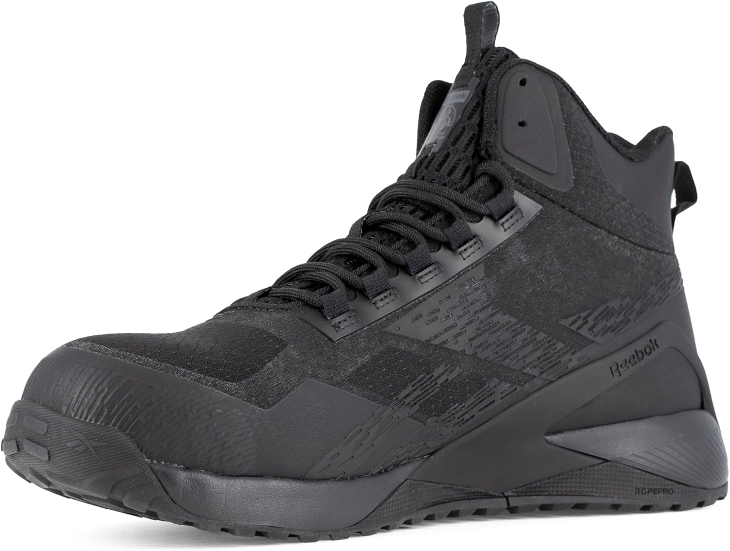 

Мужские оксфорды Reebok Work Nano X1 Adventure Work Mid с композитным носком, черный