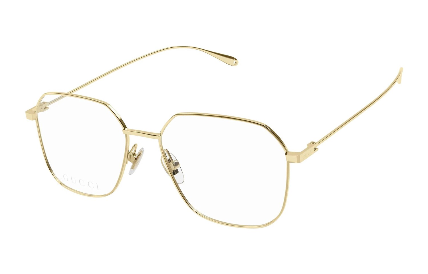 

Оправа оптическая Gucci Unisex с чехлом, золотой