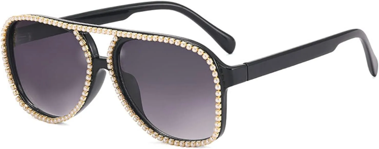 

Солнцезащитные очки Helena со стразами, модные женские солнцезащитные очки с бриллиантовым блеском для вечеринки, хрустальные солнцезащитные очки, Square