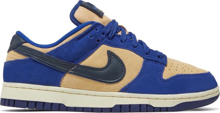 Кроссовки Wmns Dunk Low LX 'Blue Suede', синий