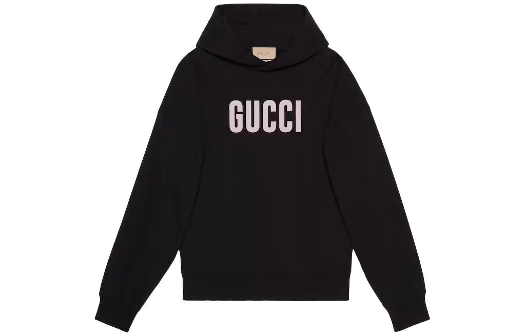 

Толстовка мужская Gucci Graphic-print, черный / лиловый
