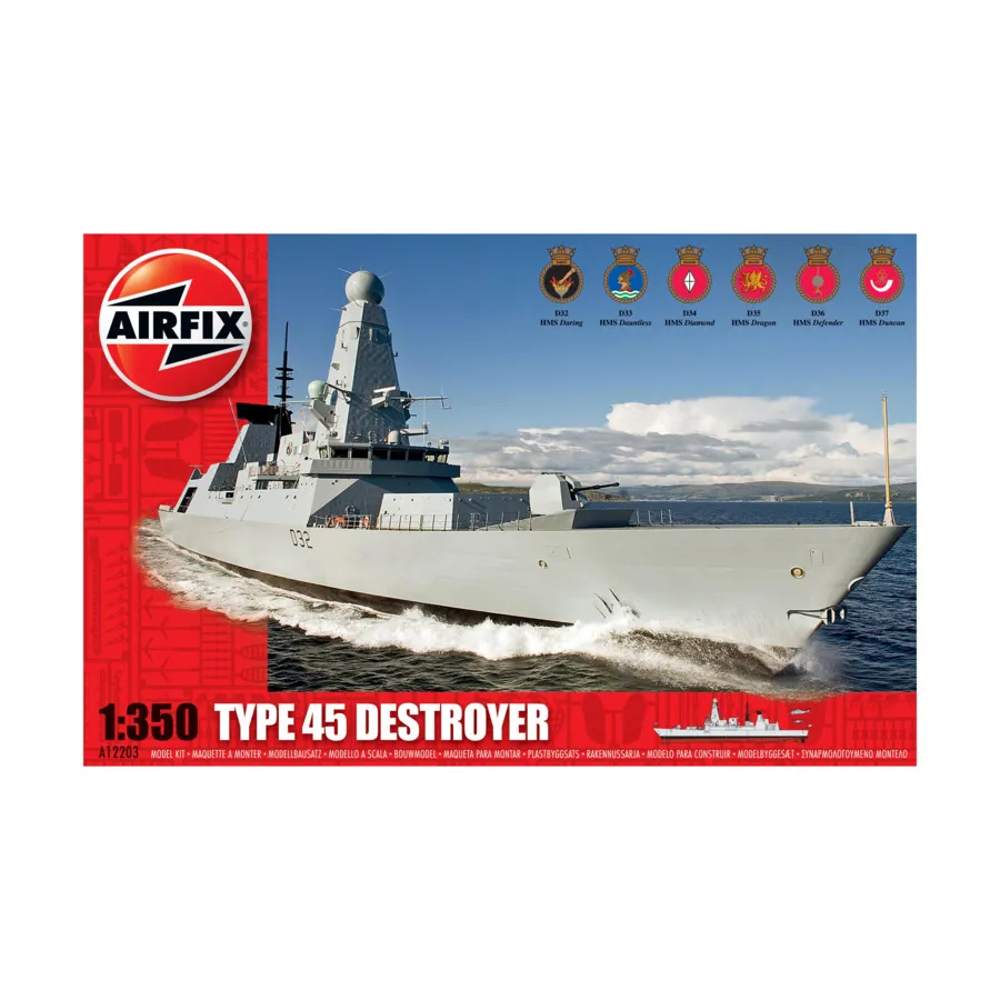 

Эсминец Тип 45, Naval Models (Assorted Scales) (Airfix)