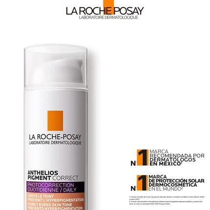 Anthelios Пигмент Корректирующий Spf50+ Medium 50мл, La Roche-Posay — фото 3