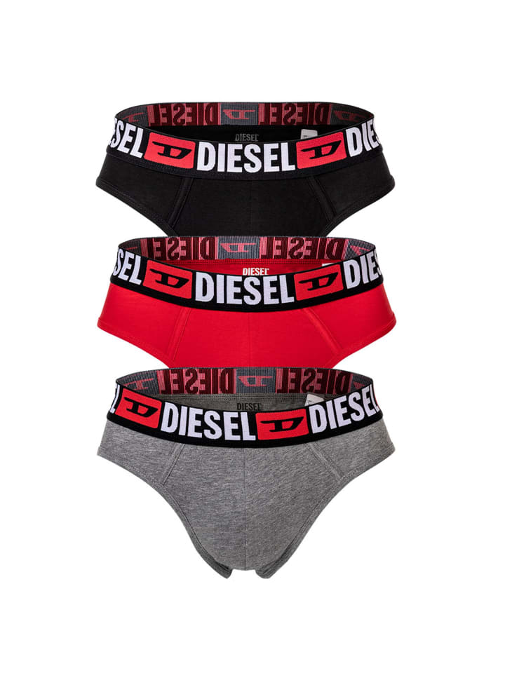 

Трусы Diesel, цвет schwarz/grau/rot