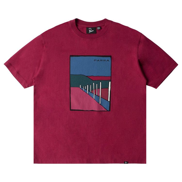 

Футболка Parra Beach Parking T-Shirt, Raspberry