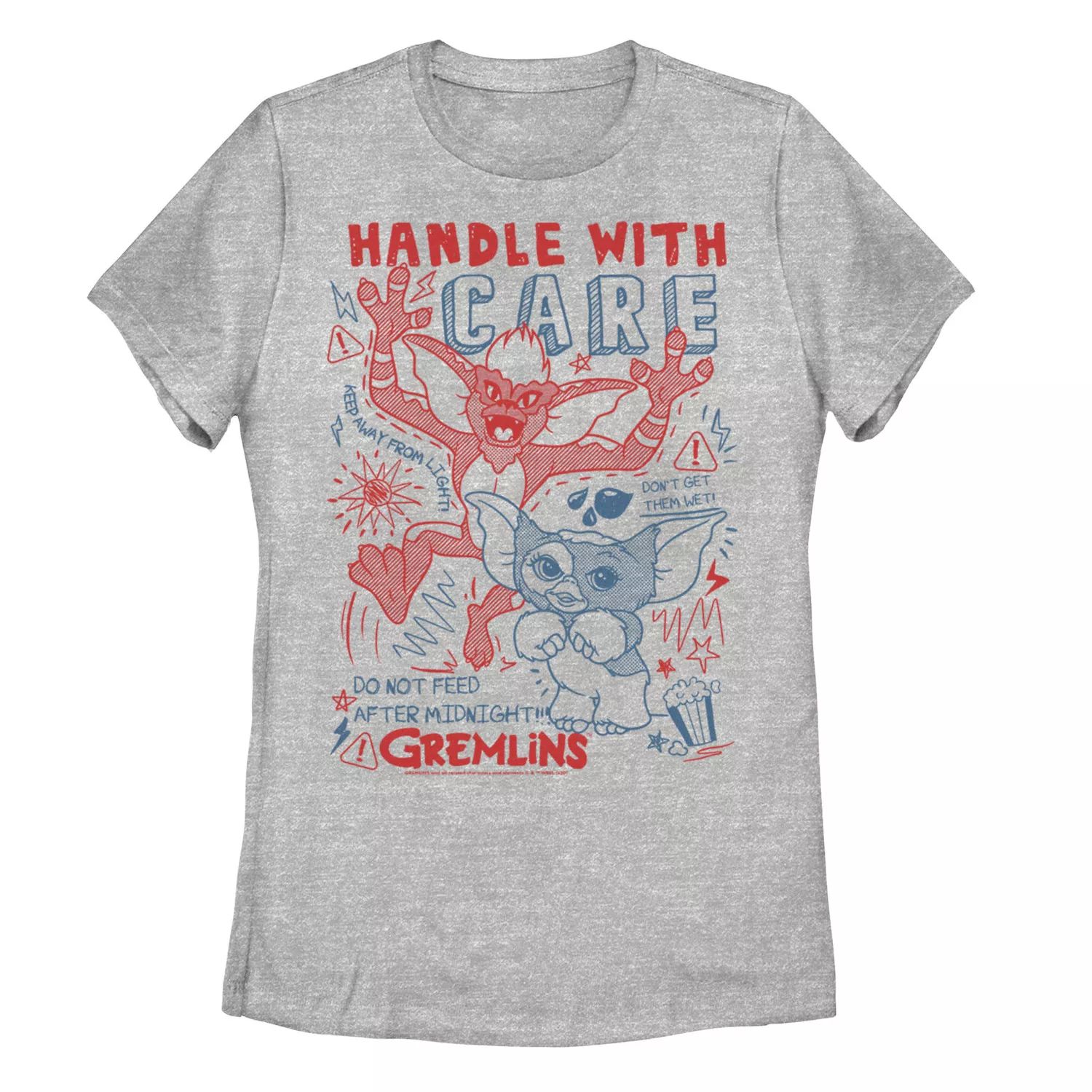 

Футболка с рисунком Gremlins Juniors Handle With Care Licensed Character