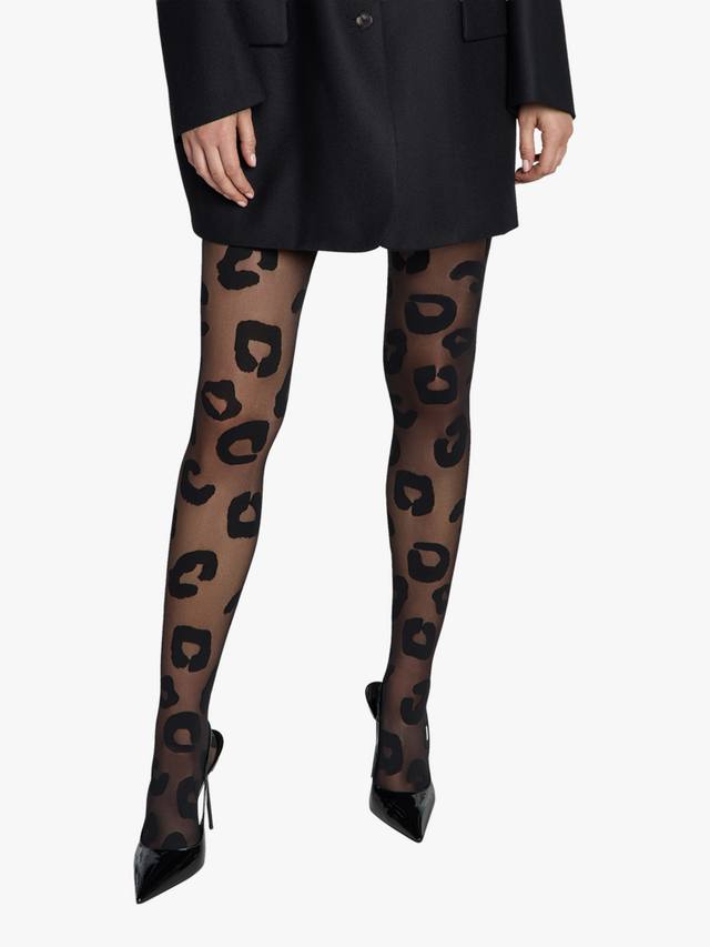 

Облегающие леггинсы с леопардовым принтом Heist, Black