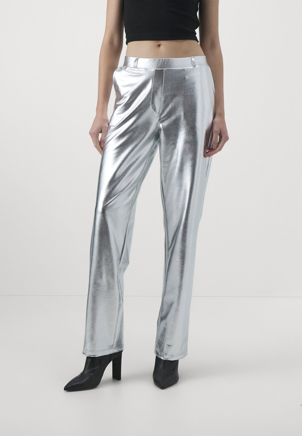 

Брюки VMSILVER STRAIGHT PANTS Vero Moda, серебро