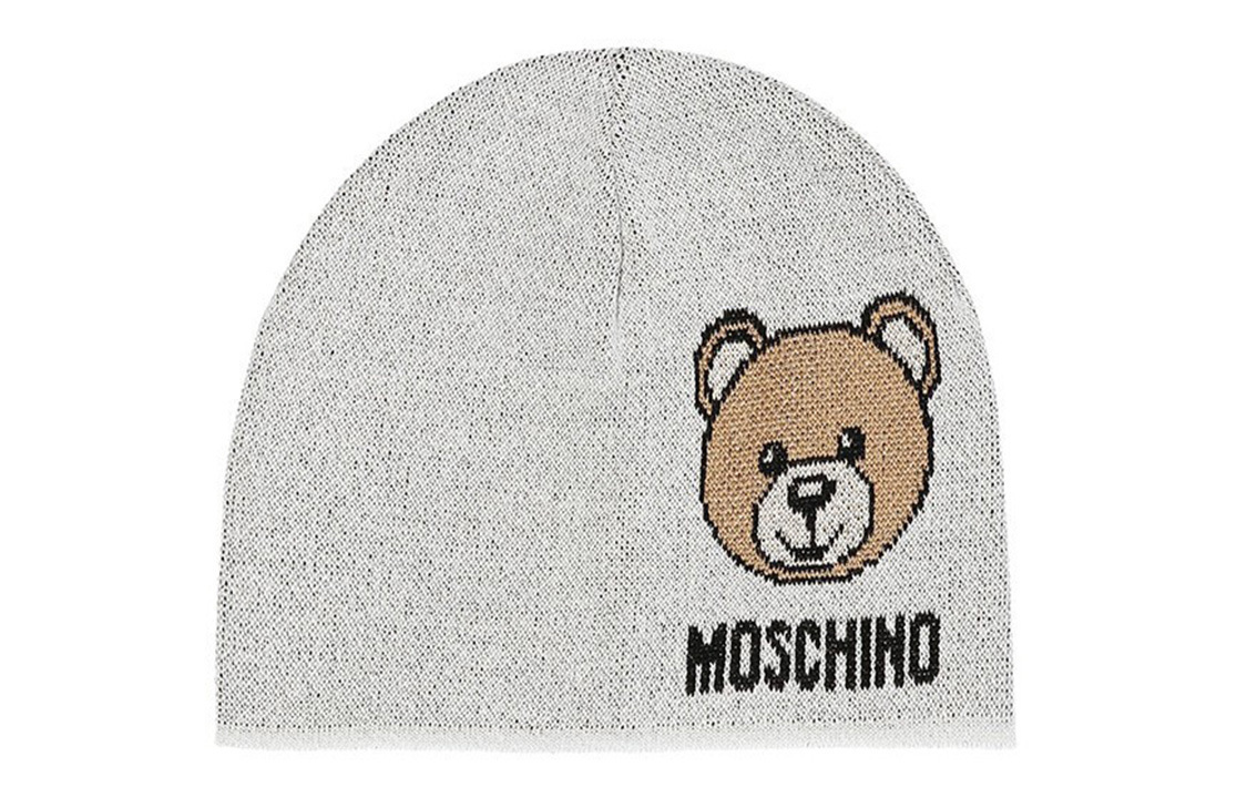 

Унисекс шапка из полиамида MOSCHINO, серая