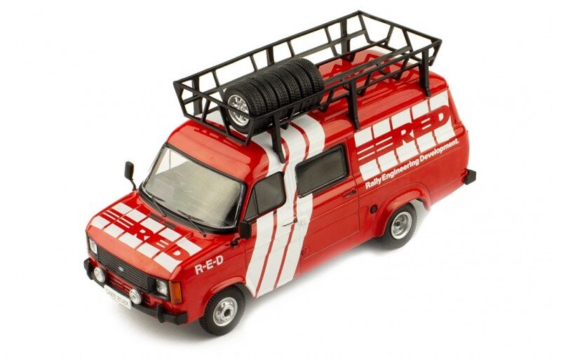 

Ixo Models Ford Transit Mkii 1985 Red. Ассиста 1:43 Rac281X