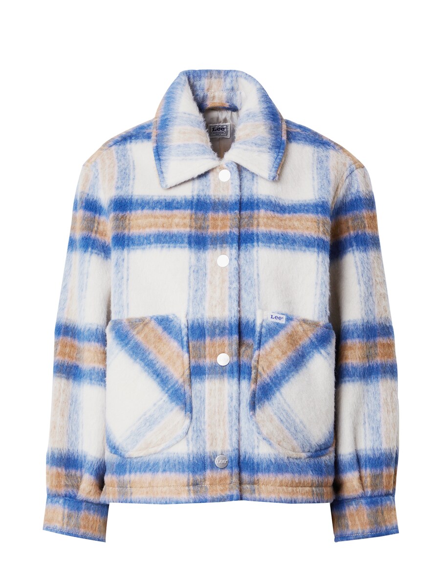 

Межсезонная куртка Lee CROPPED WOOL JACKET, цвет Camel/Ivory