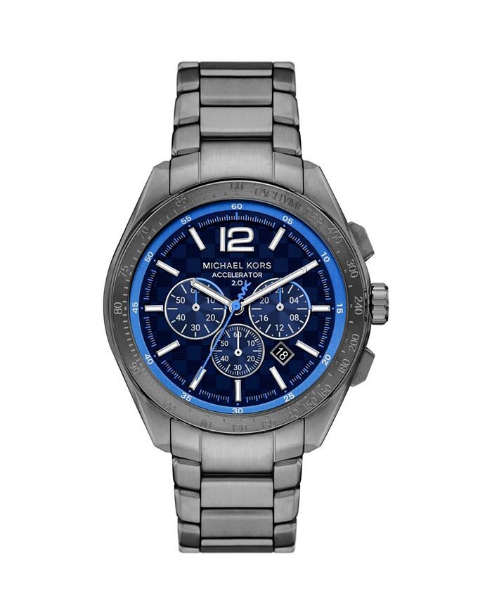 

Michael Kors Accelerator 2.0 Часы, 44 мм, синий
