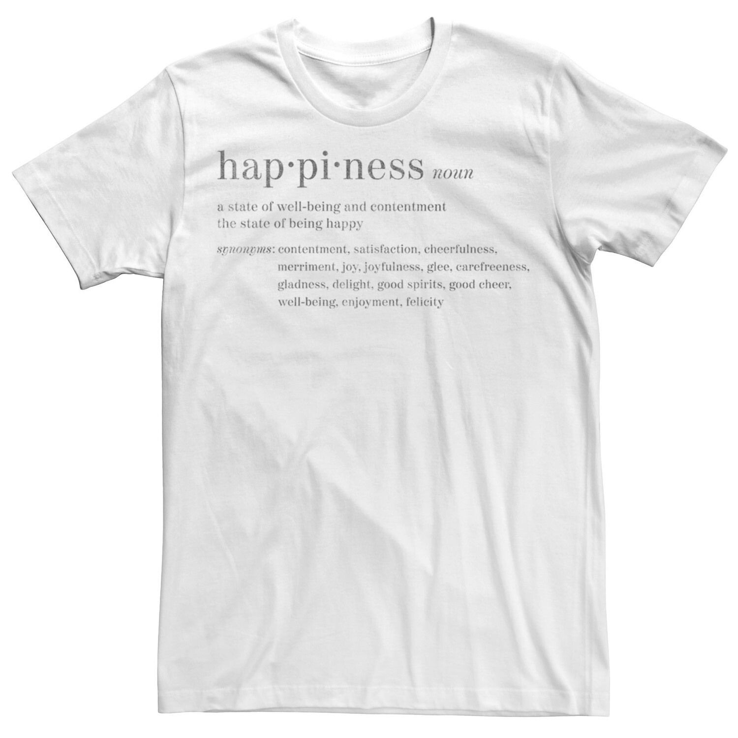 

Мужская футболка Fifth Sun Happiness Definition Licensed Character