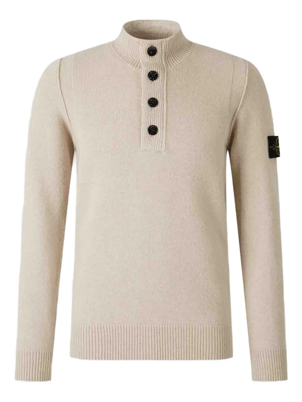 

Водолазка на пуговицах Stone Island, нейтральный