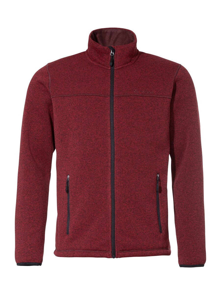 

Спортивная флисовая куртка VAUDE Rienza, цвет mottled red