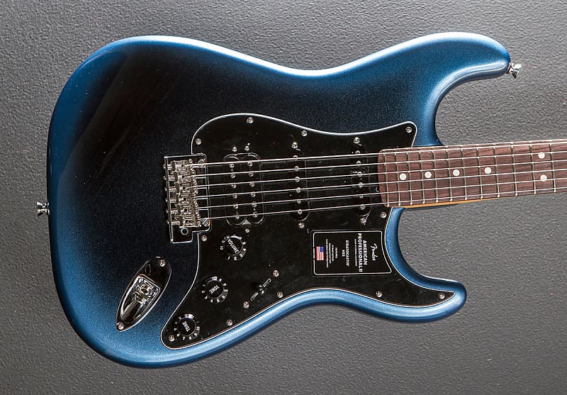 

Электрогитара Fender American Professional II Stratocaster HSS - Dark Night w/Rosewood