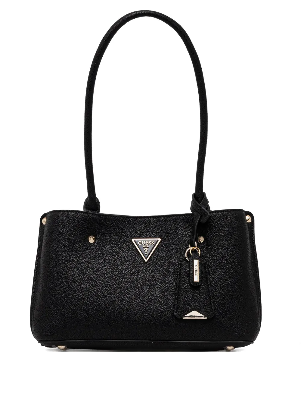 

Сумка на плечо с треугольным логотипом Guess Usa, черный
