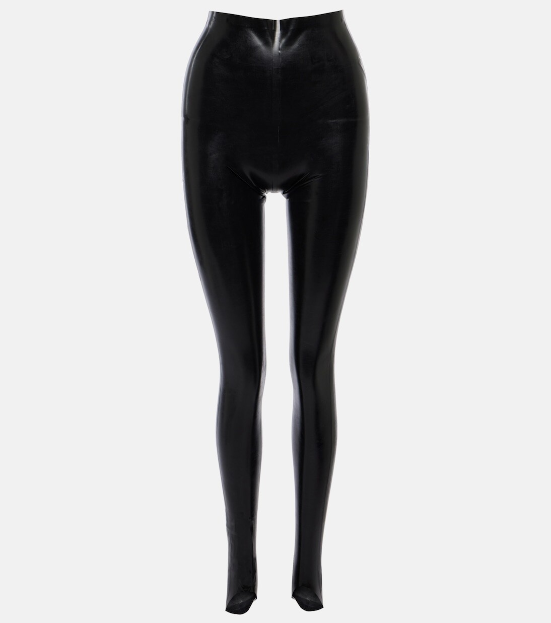

Латексные леггинсы Alaïa, черный