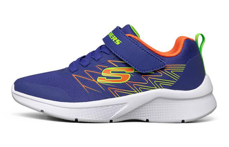 

Skechers Амортизирующие и дышащие низкие детские повседневные кроссовки Blue для подростков