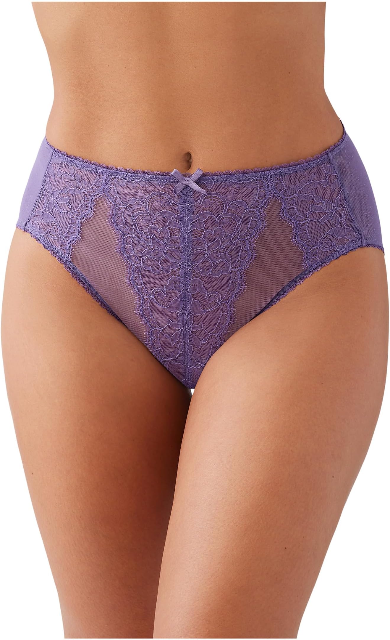 

Трусы Wacoal Retro Chic Hi-Cut Brief, цвет Grape Compote