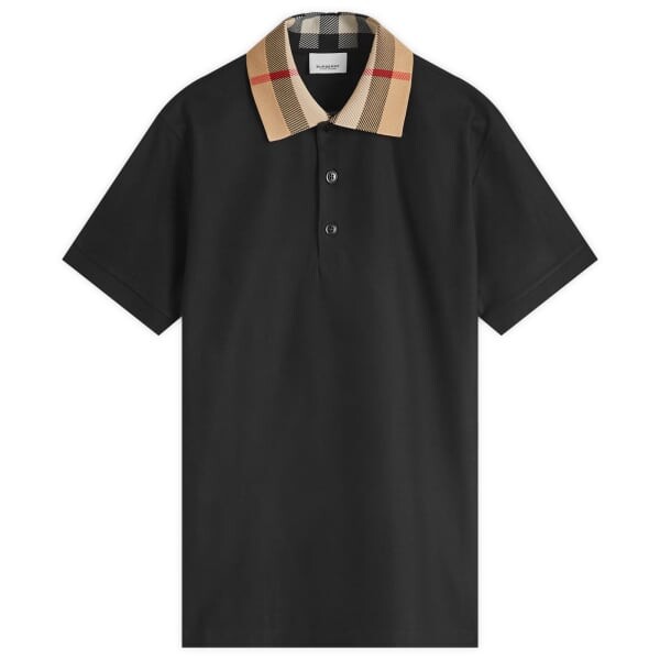 

Поло с воротником-стойкой Cody Burberry, черный