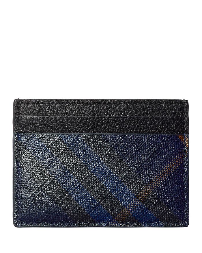 

Сандон Чек Кардхолдер Burberry, синий