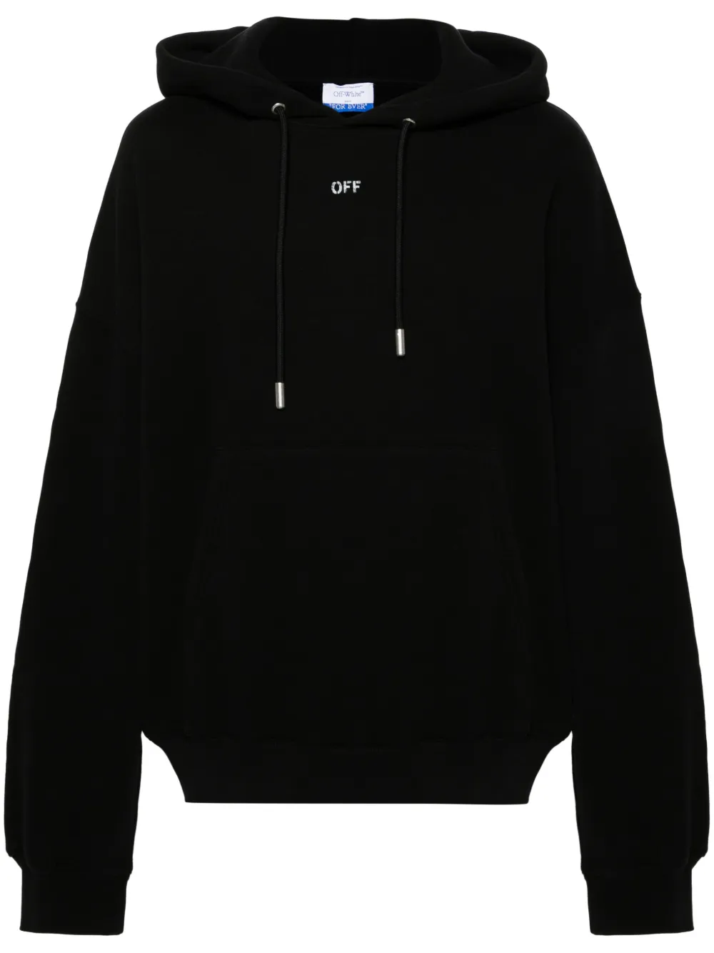 

Худи с логотипом OFF-WHITE, черный