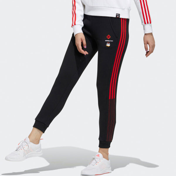 Штаны neo x cny ww спортивные штаны Adidas, черный — фото 2