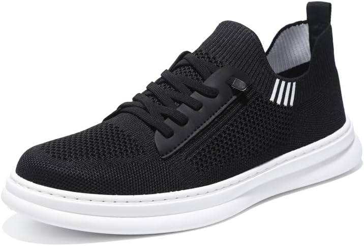 

Мужские спортивные кроссовки Мужские повседневные кеды Мужские беговые кроссовки Кроссовки для ходьбы Мужская теннисная обувь Для улицы Мужские удобные слипоны Hhhchpm, черный