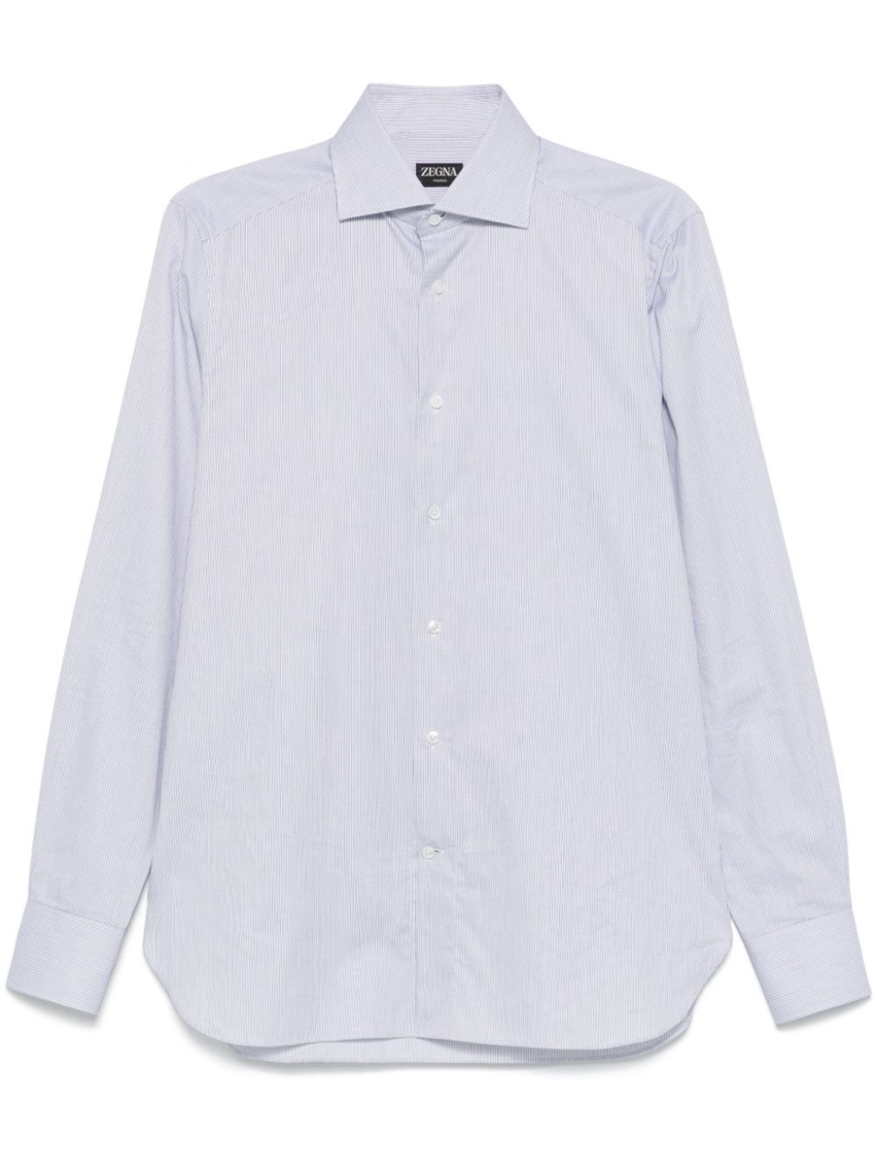 

Zegna рубашка в полоску, белый
