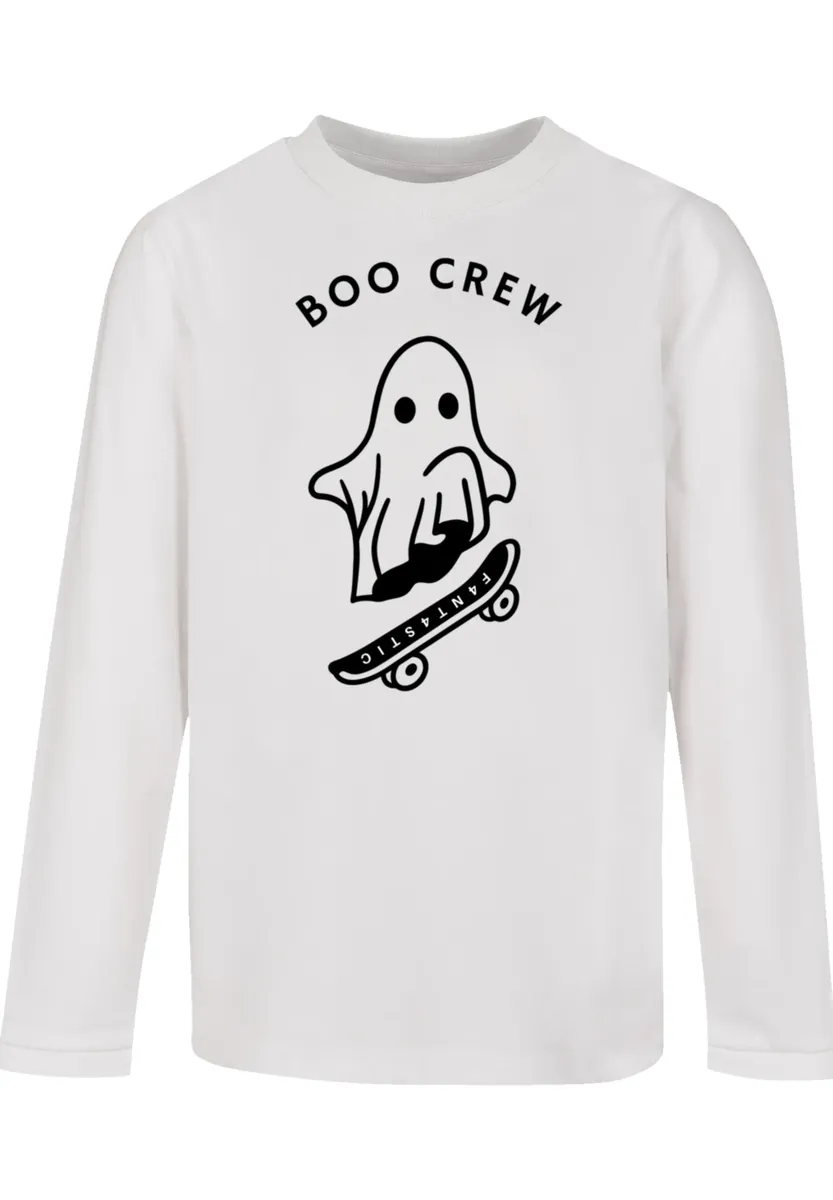 

Футболка F4NT4STIC "Boo Crew Halloween", принт, белый