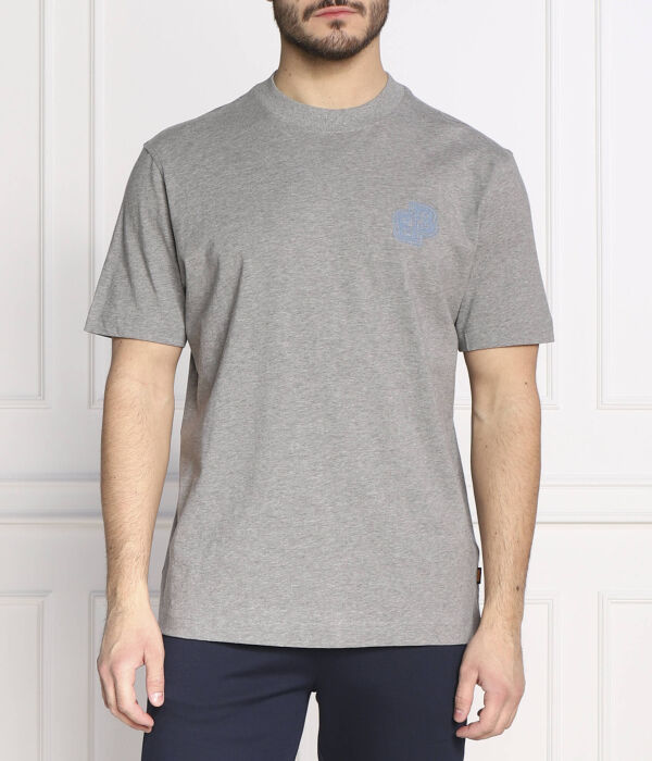 

Футболка Boss Orange Tevarsity Relaxed Fit, черный