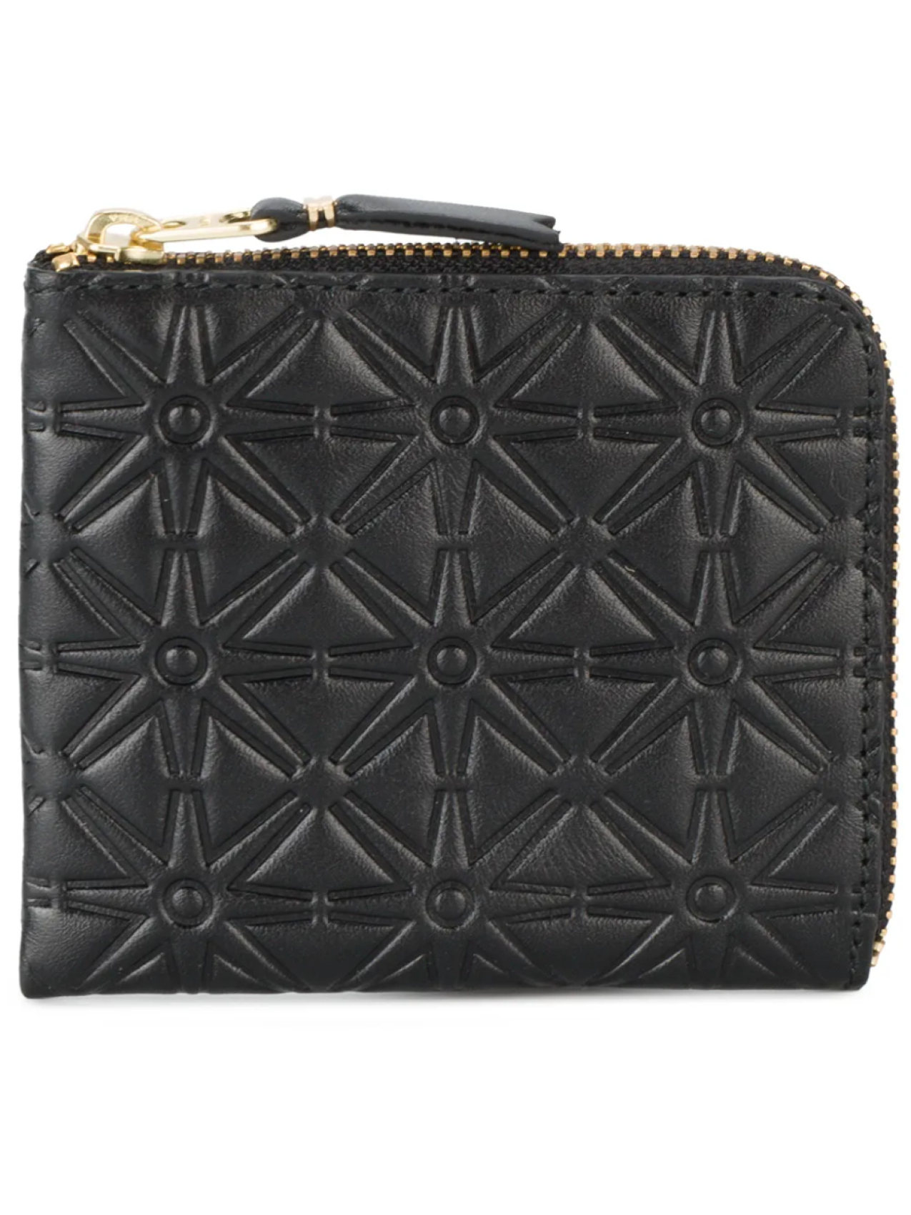 

Comme Des Garçons Wallet кошелек с тисненым узором, черный