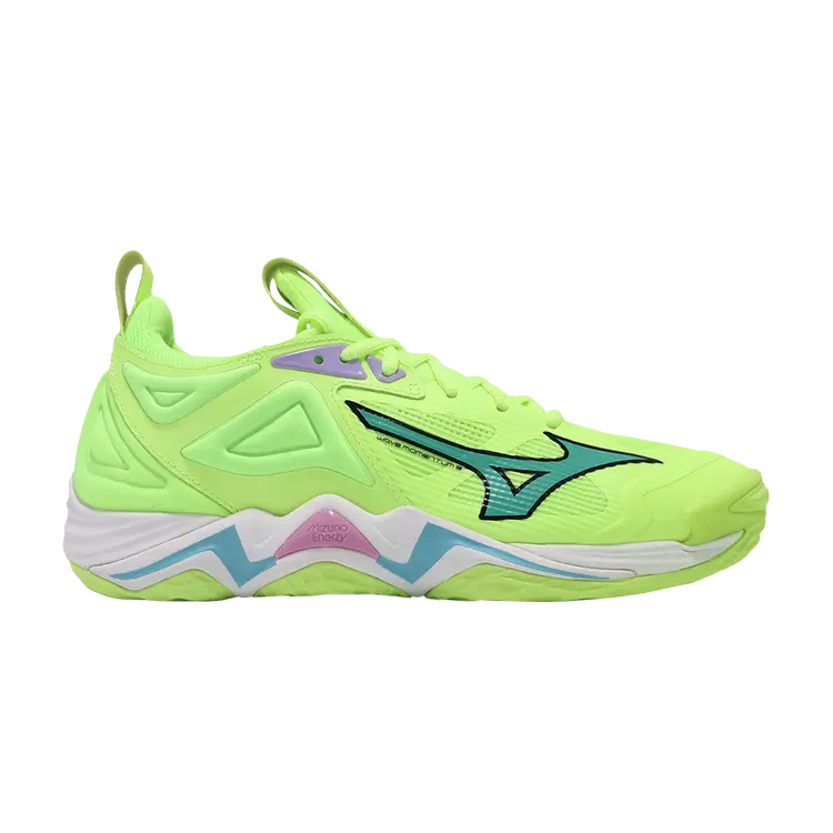 

Кроссовки Wave Momentum 3, цвет Neo Lime Splish Splash