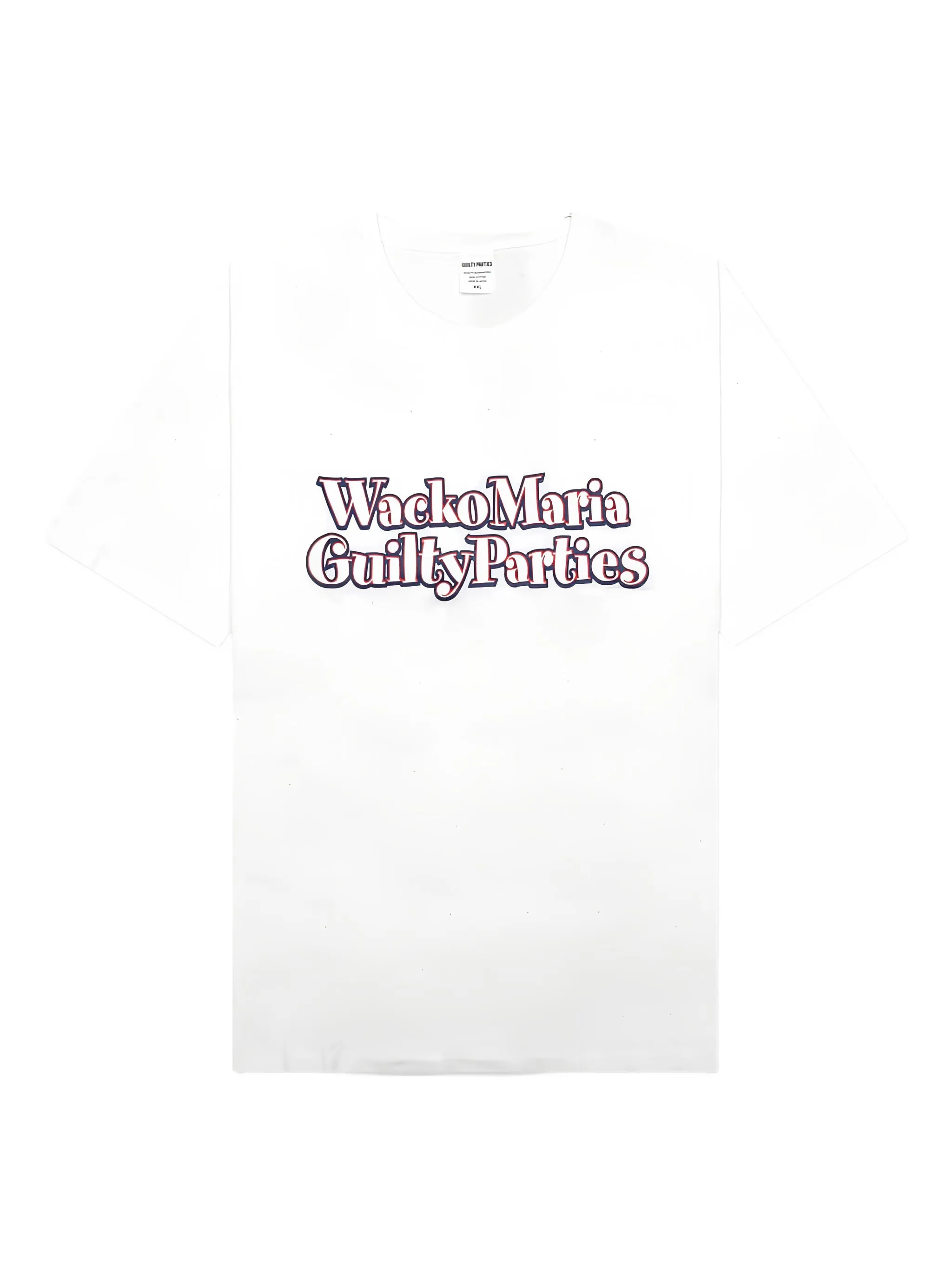 

Футболка с круглым вырезом Wacko Maria, белый