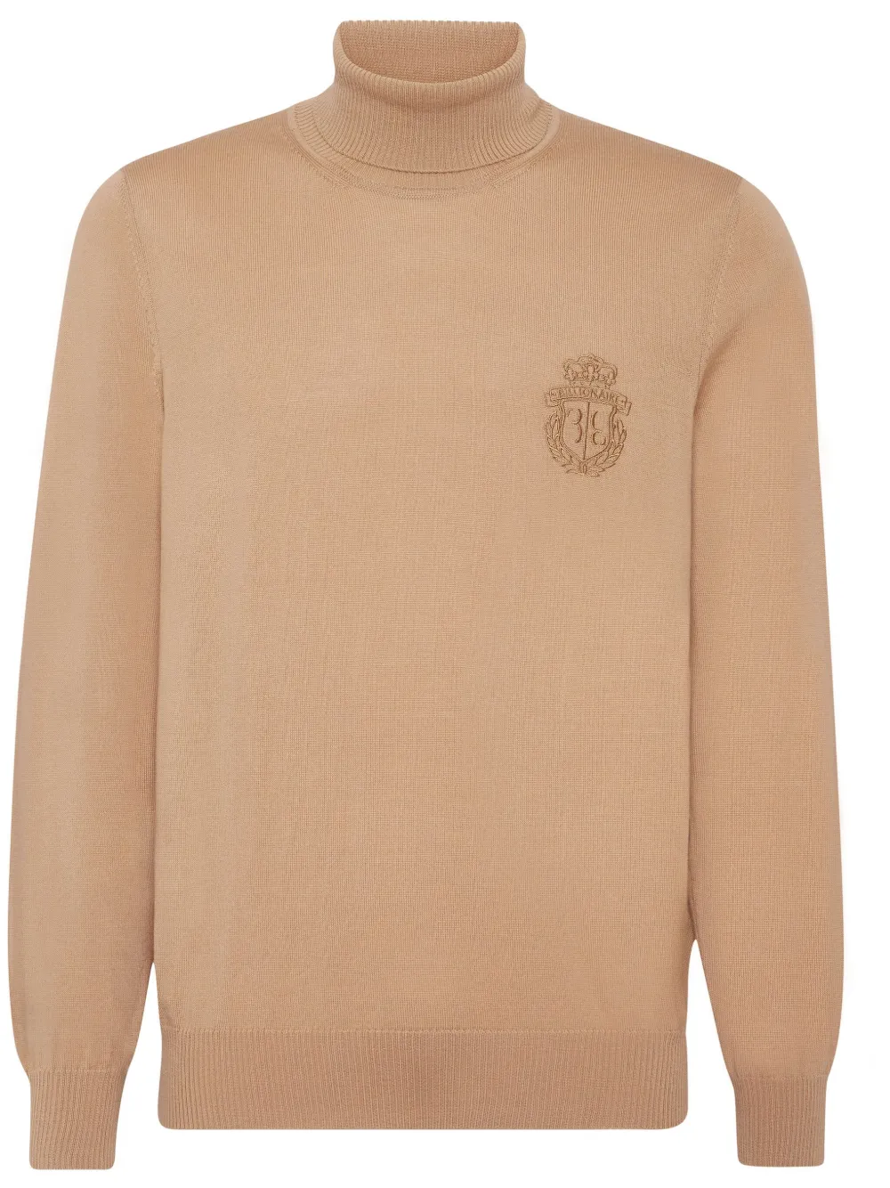 

Водолазка с монограммой Billionaire, нейтральный