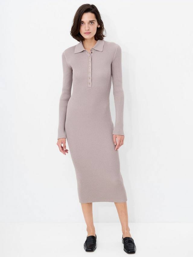 

Вязаное миди-платье Mari French Connection, Taupe