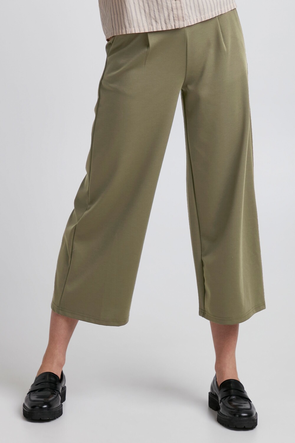 

Брюки ICHI Stoffhose, зеленый