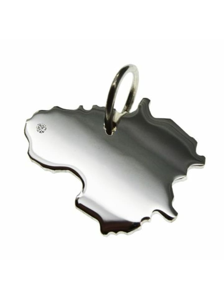 

Schmuckador Литовский кулон с блестящим серебром 925 пробы (0,015 карата) в серебряной оправе