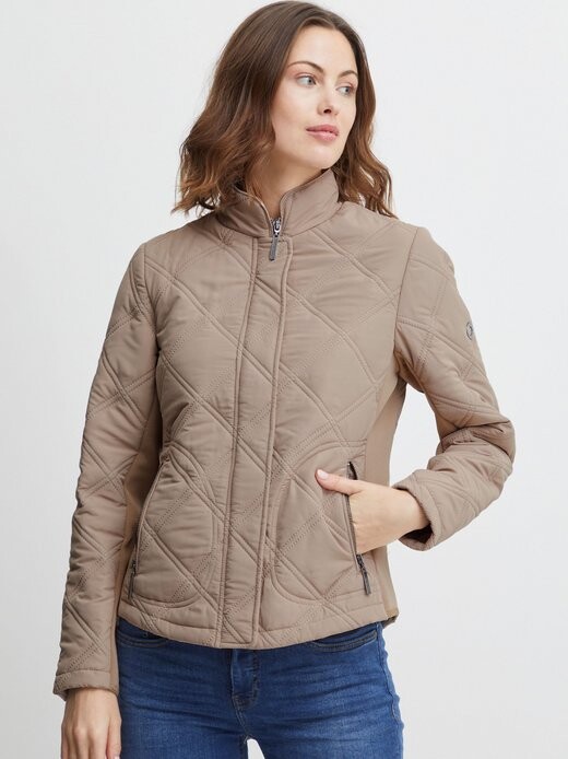 

Стеганая куртка фрфей Fransa, бежевый