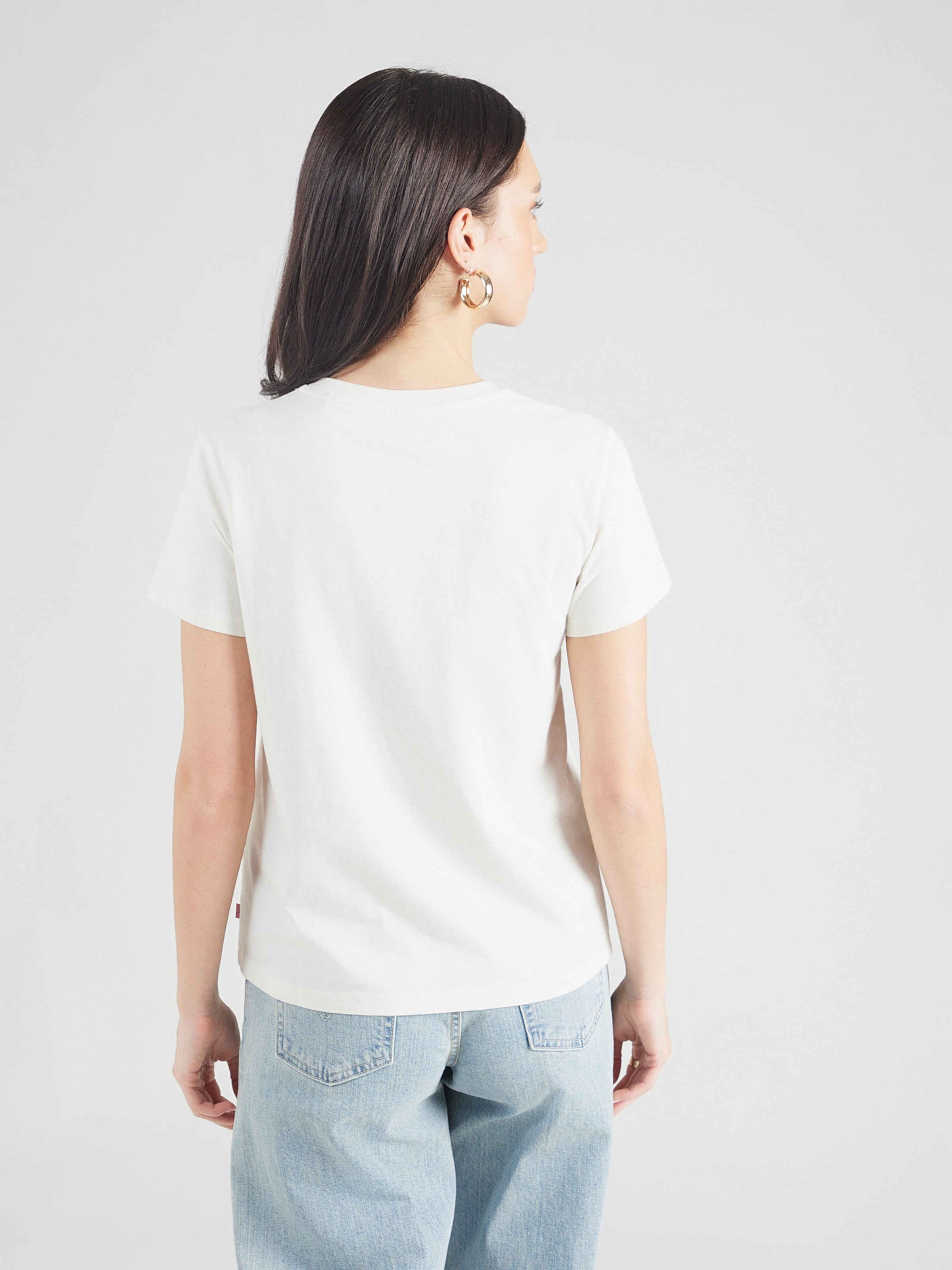 LEVI'S  Футболка 'The Perfect' в белом цвете — фото 3