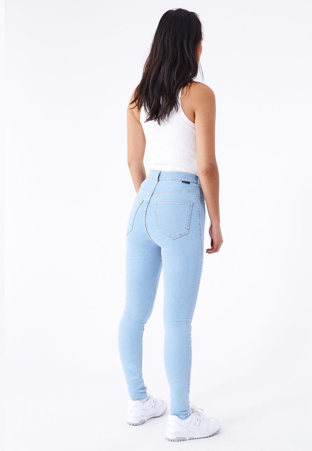 

Джинсы скинни Dr.Denim, Beck Pale однотонные
