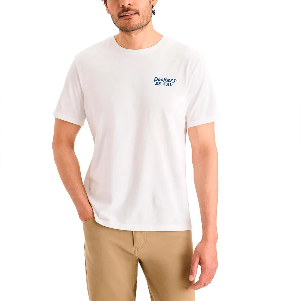 

Футболка с коротким рукавом Dockers Graphic A11030303, белый